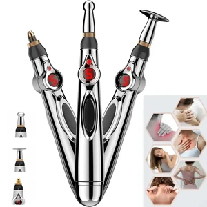 Masseger Pen with 3 Replaceable Heads