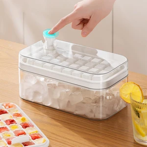 Ice Cube Trays for Freezer with Tray